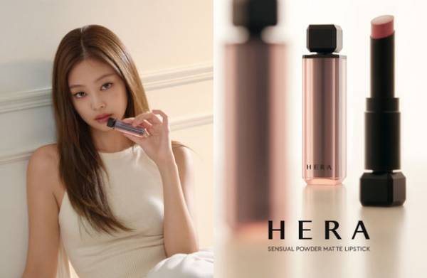 HERA「センシュアルパウダーマットリップスティック」10/1発売　心地よくフィットする新感覚テクスチャーと人気カラー「パンパス」を含む7つのMLBBカラー構成