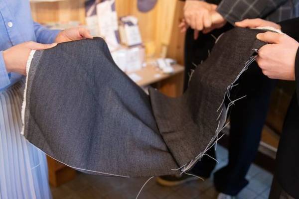 美濃和紙とオーガニックウールを使用したデニムパンツのプロジェクトを「CAMPFIRE」にて10/30まで実施！