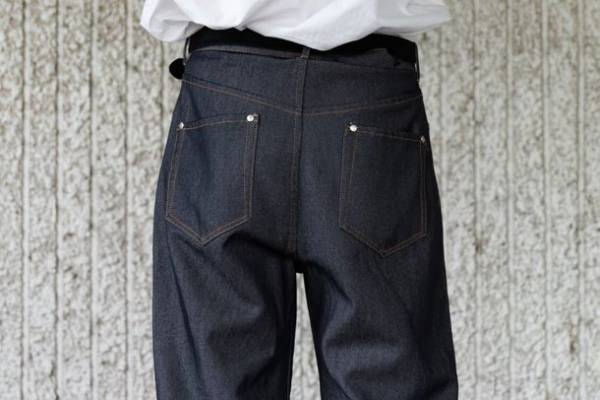 美濃和紙とオーガニックウールを使用したデニムパンツのプロジェクトを「CAMPFIRE」にて10/30まで実施！