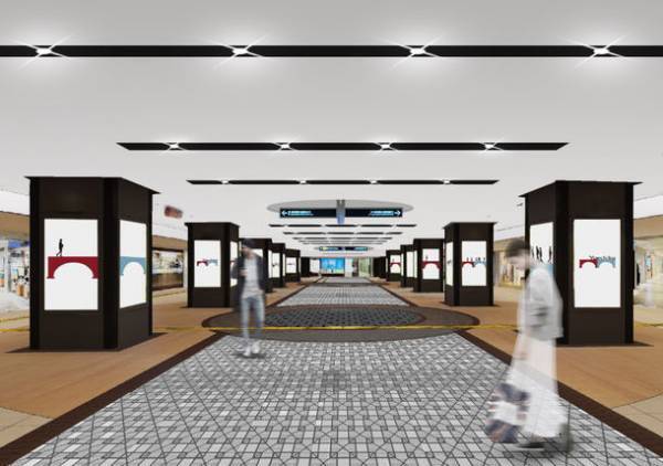 ヤエチカ(八重洲地下街)商業施設のブランドを刷新