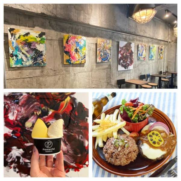 オルタナティブな食とアートを同時に楽しめる「オルタナティブの共演」をプレマルシェ各店舗で開催中