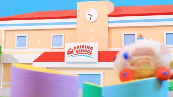 『PUI PUI モルカー DRIVING SCHOOL』いよいよ明日あさ7時よりテレビ東京「イニミニマニモ」内にて放送スタート！今作の舞台《ドライビングスクール》制作映像初公開！
