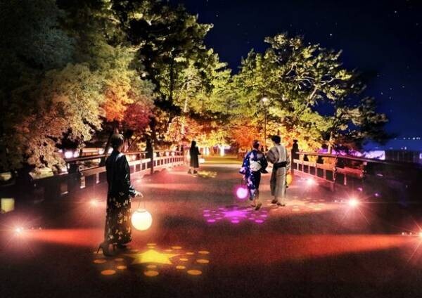 京都の天橋立を灯りでつなぐ「宮津 天橋立ナイトウォーク」2022年10月14日(金)～11月13日(日)に開催
