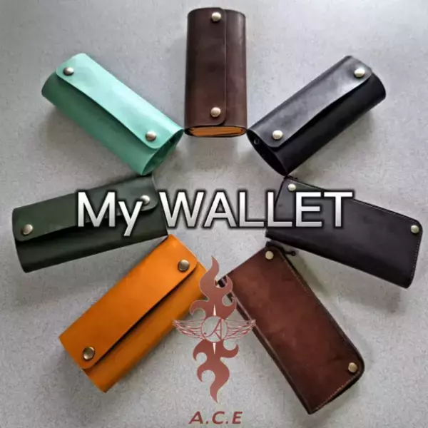 30秒で着せ替え出来るハンドメイド本革財布「My WALLET」　CAMPFIREで先行予約販売を10/31まで実施！外側パーツと内側パーツをその日の気分で変更可能