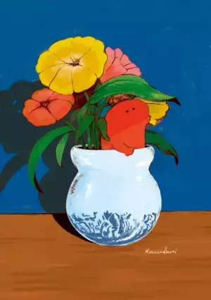 アナログ＆デジタルの2つの表現を持つクリエイター「#GIFの伊豆見」　10月12日(水)より“絵画”をテーマに個展を実施！フィジカルとNFTの作品を同時販売！