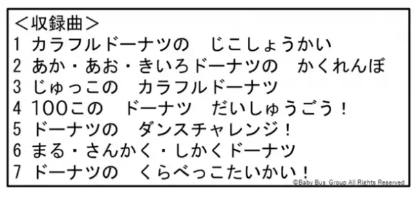 YouTube再生回数1億回突破した知育動画が初の書籍化　DVD付知育絵本「ベビーバス　ドーナツとあそぼう！」10/25発売