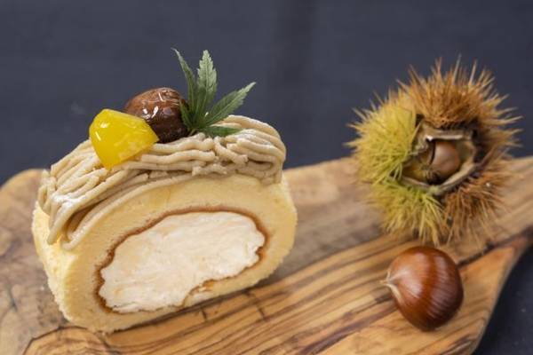 最後の仕上げはお客様の目の前で！たまご専門店「TAMAGOYA」秋の収穫祭にてLIVE感を楽しむ「和栗モンブランパンケーキ」が10月11日より新登場