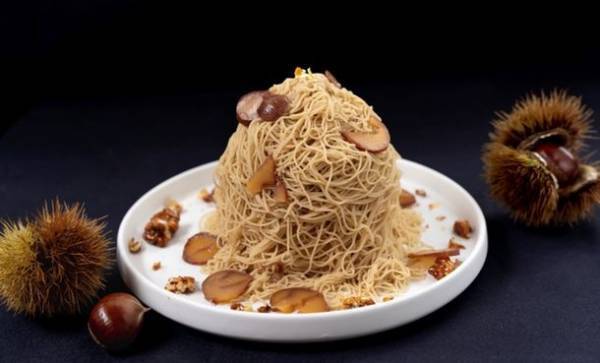 最後の仕上げはお客様の目の前で！たまご専門店「TAMAGOYA」秋の収穫祭にてLIVE感を楽しむ「和栗モンブランパンケーキ」が10月11日より新登場