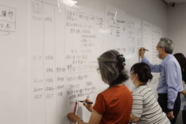 対面授業復活により重要度を増す災害対策本部の本格的なシミュレーション訓練を「教職学」協働で実施