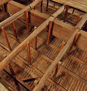 歴史的建造物の壁・天井を補修する新たな技法をイノベーション・ジャパン2022で公開