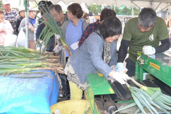 全国で注目を集める能代市のブランド農産物をPR　「白神ねぎまつり2022」を開催します