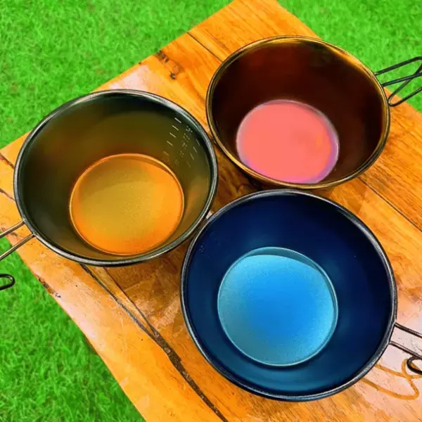 特許取得技術で発色加工されたこれまでにない色鮮やかな【シェラカップ】　ステンレスのメイクアップアーティスト“オロル”が「Makuake」にて先行販売開始！