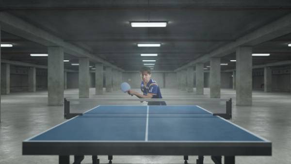 卓球 丹羽孝希選手に圧砕機「ガジラ」が乗り移る？建設機械タグチ × 岡山リベッツ　コラボCM第二弾を公開！