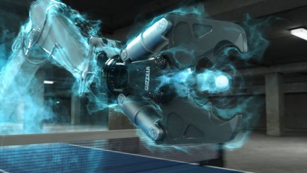 卓球 丹羽孝希選手に圧砕機「ガジラ」が乗り移る？建設機械タグチ × 岡山リベッツ　コラボCM第二弾を公開！