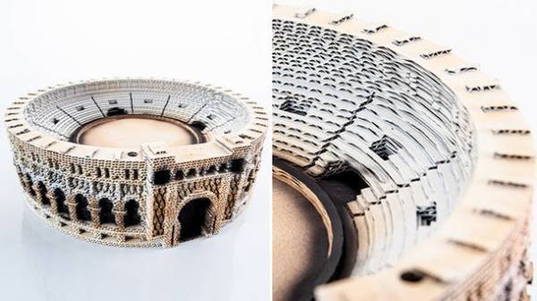 これが段ボール！？組み立てて感動！ウクライナ発、美しい世界遺産の3Dアートパズル「ArtLayer」がMakuakeにて10月12日に予約販売開始