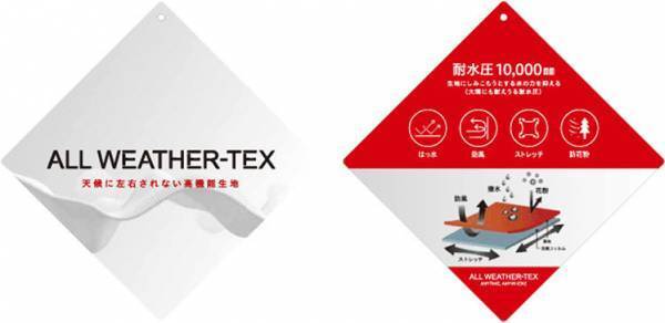 日本全国1年間の天候は1/3が雨秋雨シーズンに傘の20倍の耐水圧をもつ「高機能アウター」を販売開始