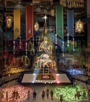 「ハリー・ポッター」魔法ワールドとコラボレーションしたグランフロント大阪のクリスマス、いよいよ開幕！Grand Wish Christmas 2022　～「ハリー・ポッター」 魔法ワールドクリスマスへの招待状～　2022年11月10日（木）～12月25日（日）開催