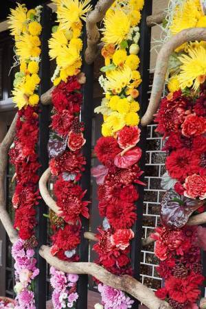 佐賀の古民家和菓子店「小嶋や」で第3弾 コラボ花展を開催！2022/11/3(祝・木)～11/10(木)の8日間限定　若手フラワーアーティスト 松本光が敷地内を華やかに彩る