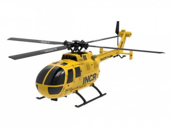 100g未満の本格電動スケールR/Cヘリ「Bo105 INCR」10月22日(土)販売開始