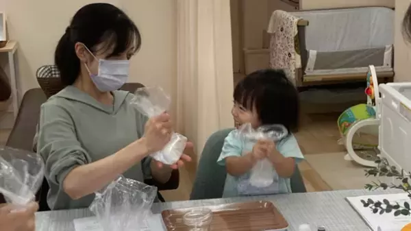 仙台市の産前産後ママのケア専門整骨院が親子参加イベント『バスボム作り体験』を開催！