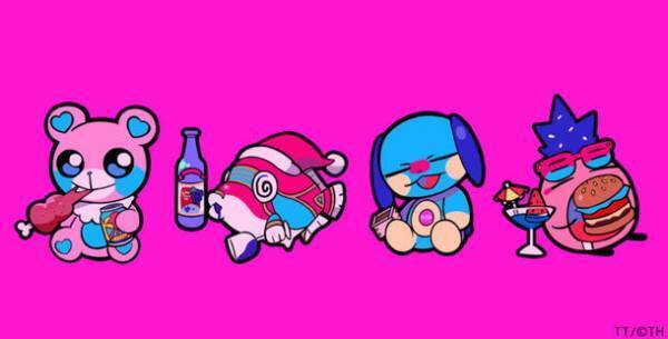 Z世代に大人気！今をときめくイラストレーター『寺田てら』コラボカフェが原宿に登場！！JUNK MALL CAFE TT/(C)TH by寺田てら