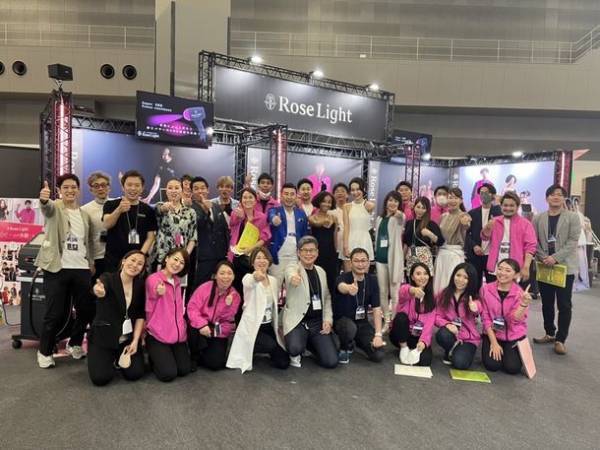 第4世代の「プラチナビーム脱毛機ローズライト」が10/24より開催のビューティーワールドジャパン大阪 2022に出展