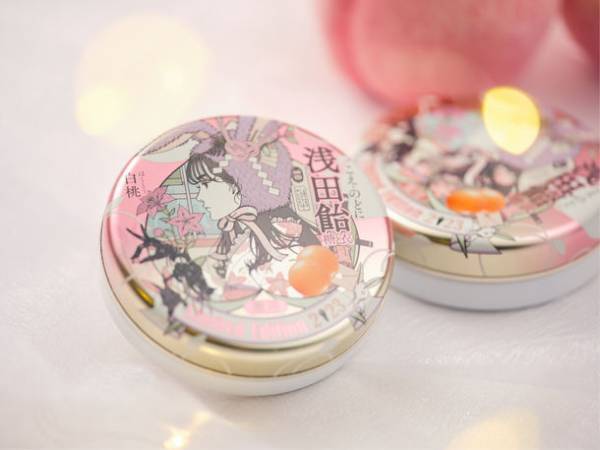 浅田飴、白桃×2023年の干支・卯デザインの「浅田飴糖衣」　冬シーズンの数量限定缶を11月1日(火)より販売