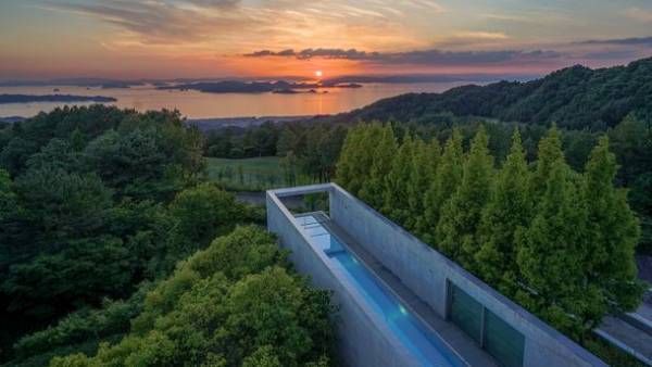 安藤忠雄建築のホテル「瀬戸内リトリート青凪」でNFTアート作品展示を12月1日～1月31日に実施