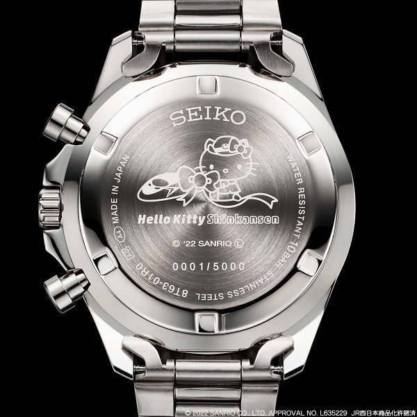 500系新幹線の25周年を記念してエヴァンゲリオン新幹線「500 TYPE EVA」と「ハローキティ新幹線」をイメージしたセイコーの限定ウオッチが登場！