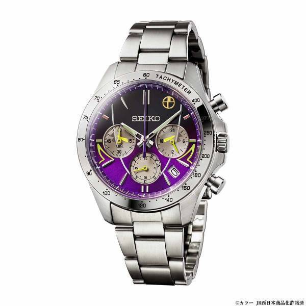 500系新幹線の25周年を記念してエヴァンゲリオン新幹線「500 TYPE EVA」と「ハローキティ新幹線」をイメージしたセイコーの限定ウオッチが登場！