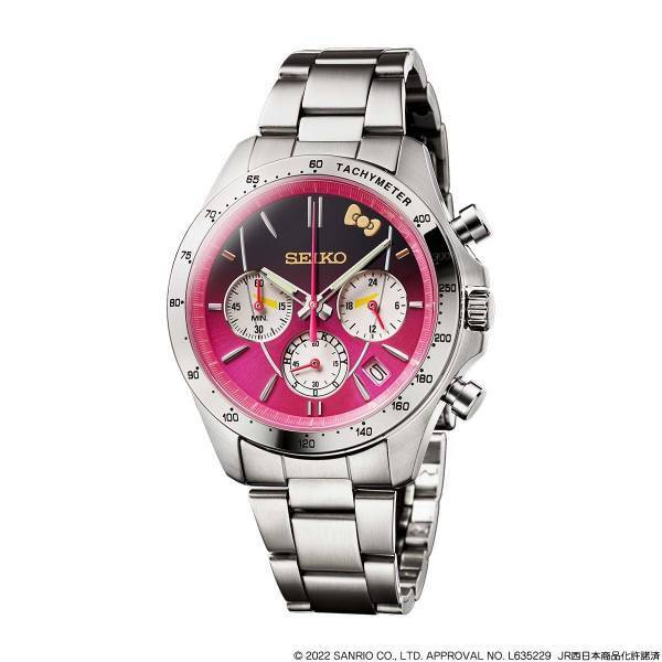 500系新幹線の25周年を記念してエヴァンゲリオン新幹線「500 TYPE EVA」と「ハローキティ新幹線」をイメージしたセイコーの限定ウオッチが登場！