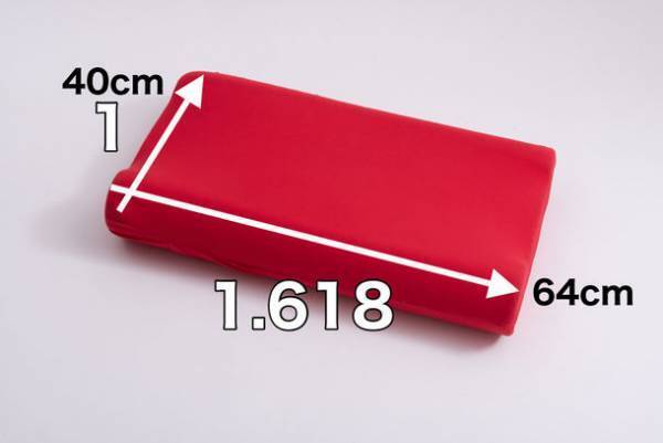 ダヴィンチの黄金枕が登場　100％天然ラテックス　～こんなに眠れる枕があるなんて　黄金比×黄金螺旋～