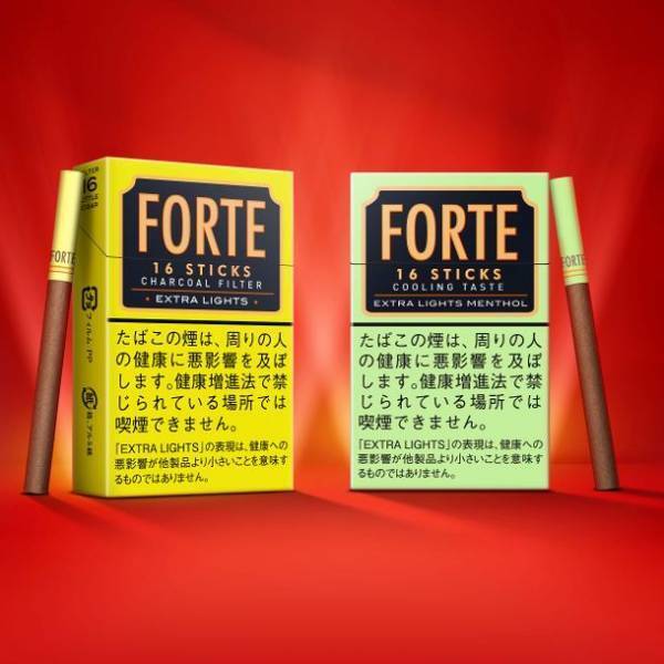 フォルテブランド「フォルテ16エクストラシリーズ」　2銘柄を全国のたばこ販売店にて11月21日より発売
