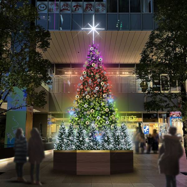 “冬の風物詩”秋葉原の街を彩る『UDX Illumination 2022』が11月5日から12月25日まで開催