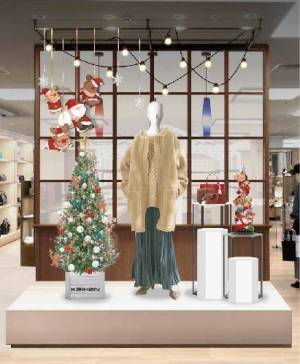 京阪百貨店×京都芸術大学　協働制作Fun！Fun！Fun！～たまらなく楽しいクリスマス～クリスマスシーズンがスタートいたします