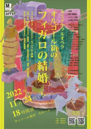 気候変動に苦しむ人類の救出を宇宙人に託した、サステナブル・オペラ：オルゴール箱の「フィガロの結婚」が10月24日にクラウドファンディングを開始