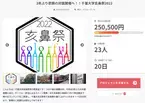 千葉大学「亥鼻祭2022」2022年11月6日(日)に開催決定！野外ステージ費用のためのクラウドファンディングを実施
