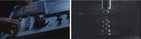 高周波スピンドルで精密な金属製コマの四段回しに挑戦