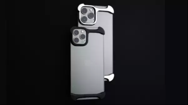 ほぼ裸でiPhone14/13シリーズを持ち歩く！新発想耐衝撃スマホプロテクターArc PulseがMakuakeで目標3972％達成！