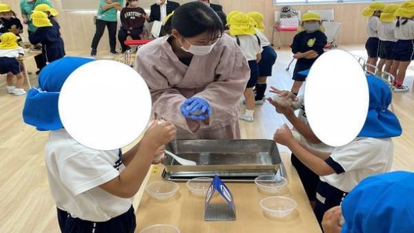 四天王寺大学と、幸南食糧株式会社が連携して世界遺産の古墳と、お米文化をPR