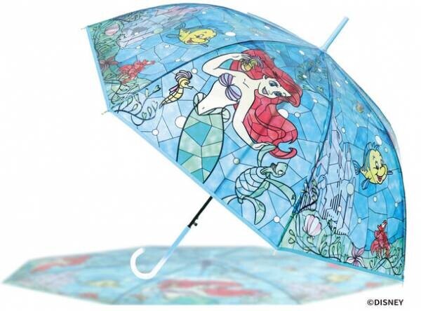 ステンドグラス風の傘に「アリス」と「アリエル」の2種が登場！11月11日より販売開始