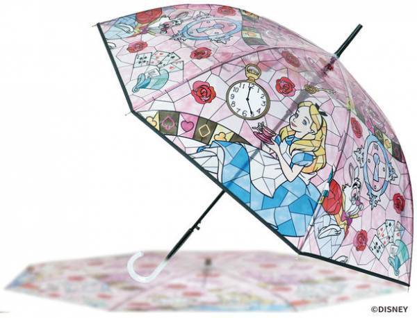 ステンドグラス風の傘に「アリス」と「アリエル」の2種が登場！11月11日より販売開始