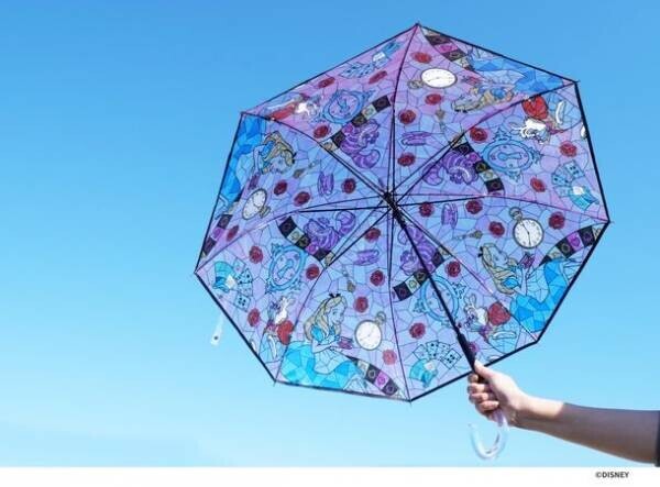 ステンドグラス風の傘に「アリス」と「アリエル」の2種が登場！11月11日より販売開始
