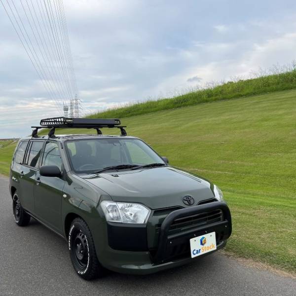 誰でも3分でお車のカスタマイズ可能！TOYOTA　プロボックス専用の「着脱式」マグネットウッドデカールをリリース！