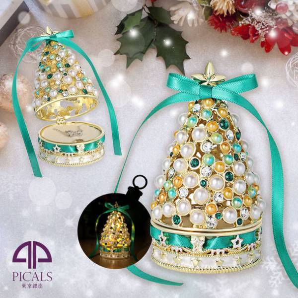 東京銀座PICALSのクリスタルジュエリーボックスからクリスマス＆2023年の干支「兎」モデルを期間限定販売