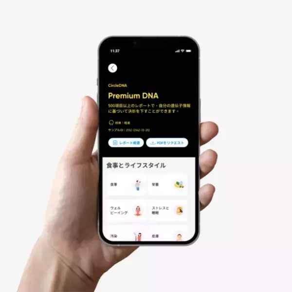家庭用遺伝子検査キット「CircleDNA」の世界での売上が11万個を達成