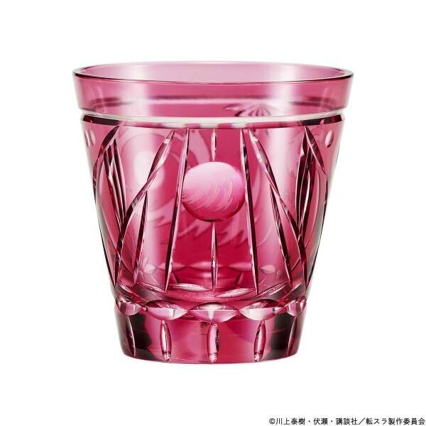 『転生したらスライムだった件』と伝統工芸・江戸切子がコラボした煌びやかな江戸切子グラスに第二弾が登場！ベニマルとディアブロの2種類が新発売