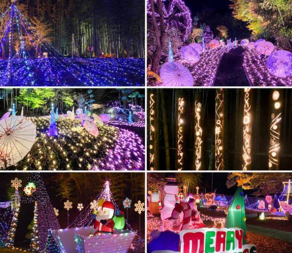 京都・亀岡 冬の人気イベント「京都丹波 夢ナリエ」ききょうの里にて11月23日～12月25日開催！