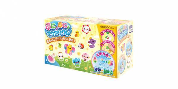 子どものクリスマスプレゼント向けに新シリーズが登場　水を使って化学反応が学べる【ぷにょぷにょアクアリウム】が11月上旬発売