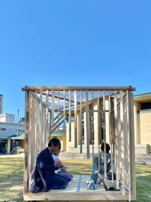 11/1(火)～11/3(木)、重要文化財「自由学園明日館」を貸切って行われた「SDC茶室プロジェクト2022『風光庵』」　開催レポート　＝学生茶室と重要文化財の挑戦＝